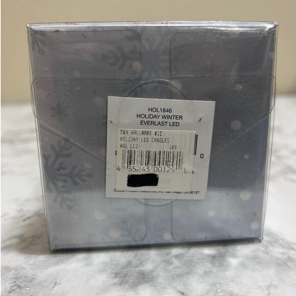 EverLAST Candle Holiday Winter Battery Operated Flickering Led Candle DecoGLOW - Picture 9 of 10